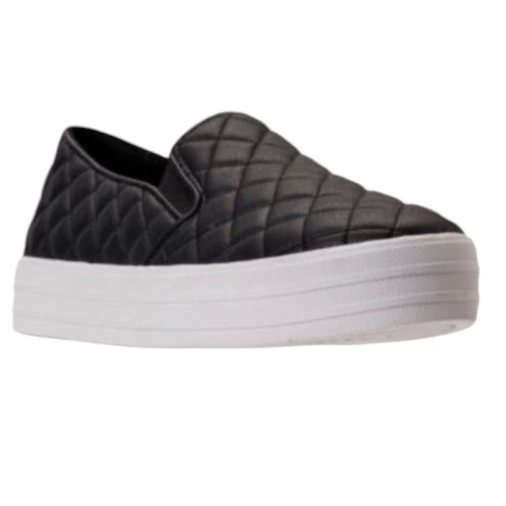 Skechers Double Up Street Slip On Sneakers Black Size 8